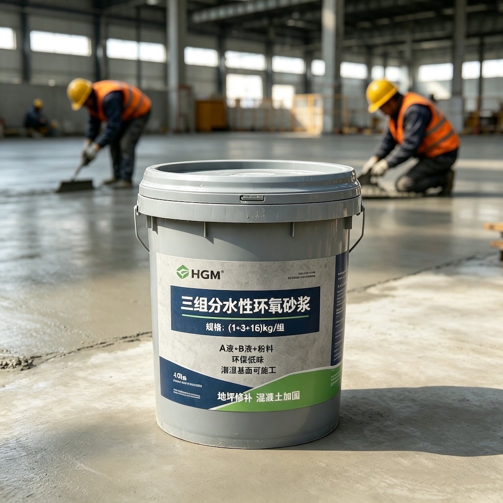 应城三组份水性环氧砂浆
